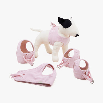 Dog Harness Vest - ROSA | สายรัดหน้าอกสุนัข แบบเต็มตัว สีชมพู