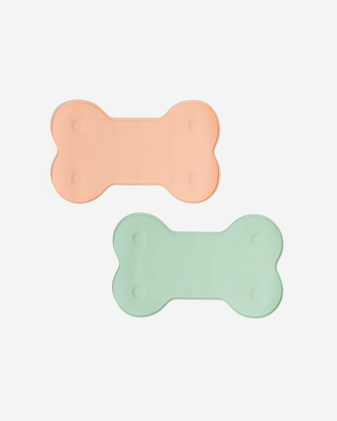 Bone Shape Floor Mat แผ่นรองชามอาหาร