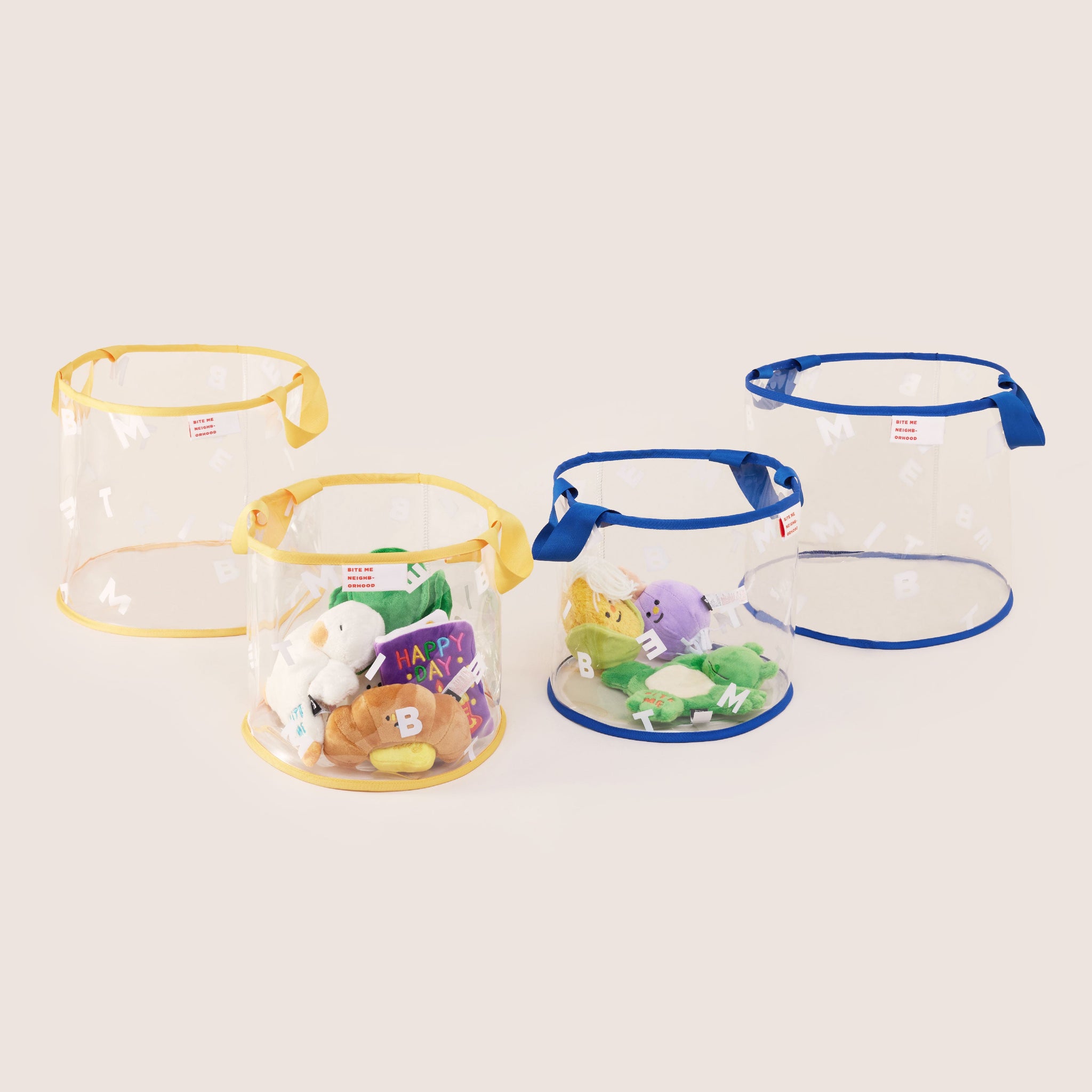 BITE ME Clear Toy Basket | ตะกร้าใส่ของเล่น สำหรับสัตว์เลี้ยง