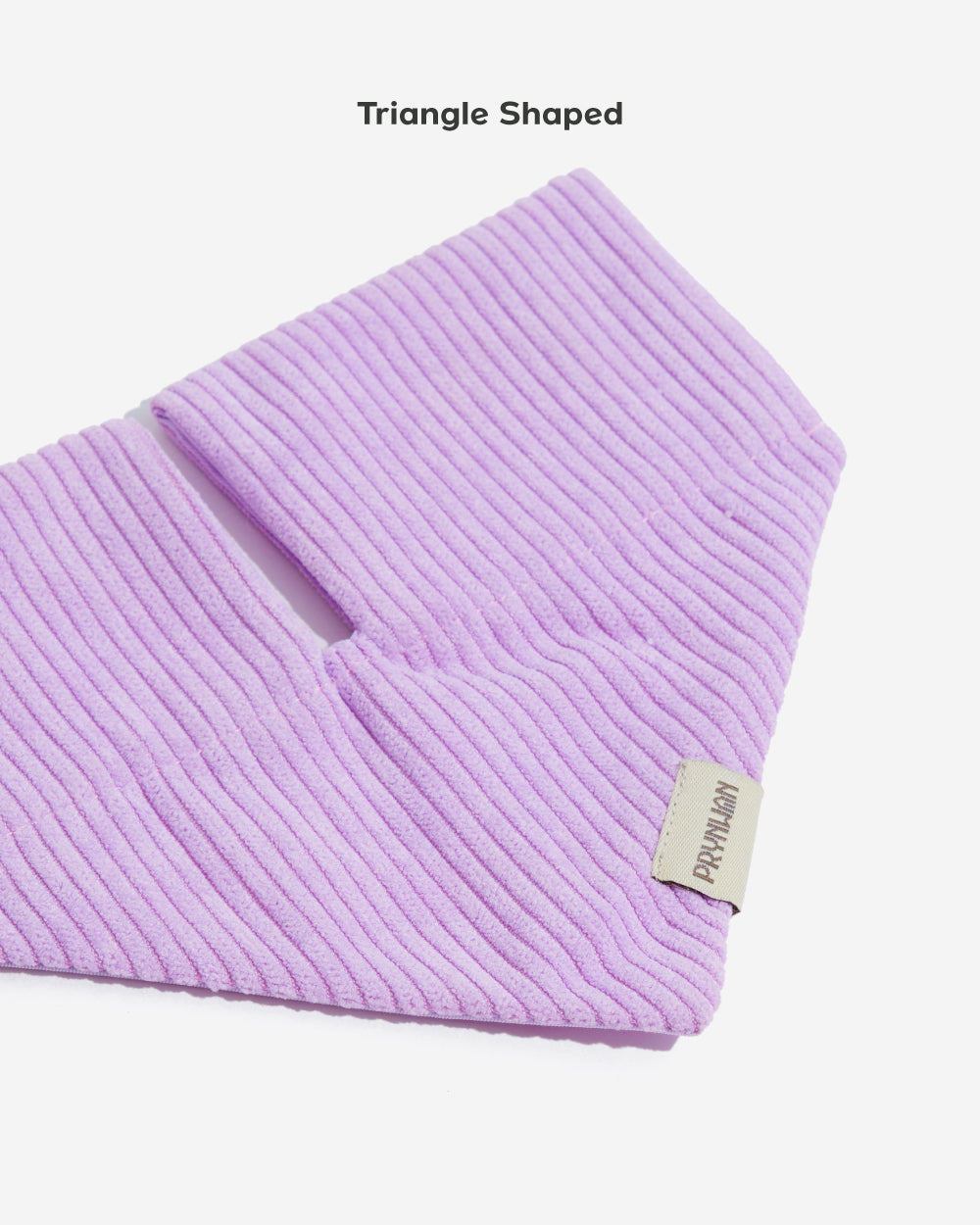 Tone on tone Triangle Bandana ผ้าพันคอ