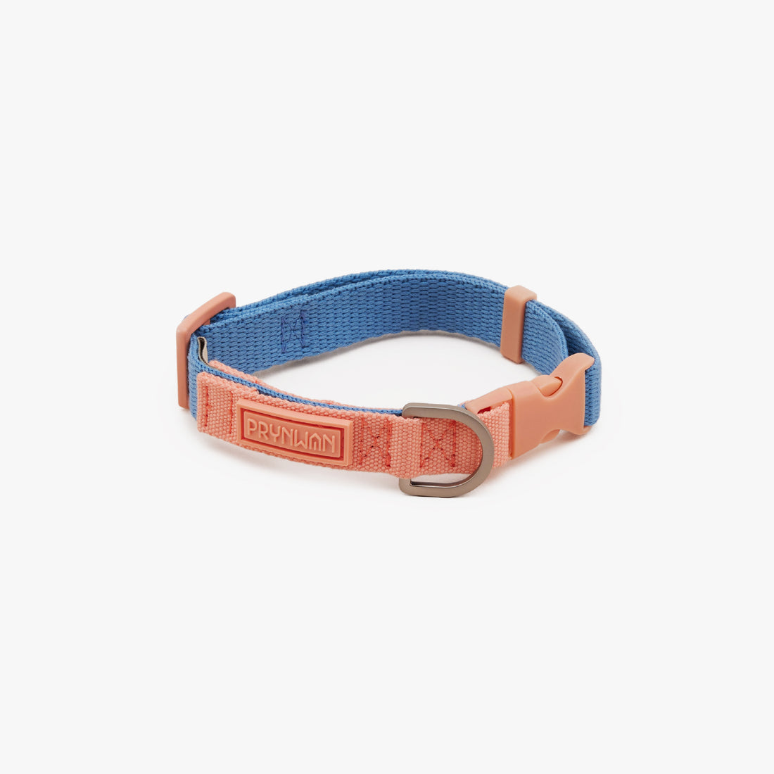 Dog Collar Two Tone | ปลอกคอ สัตว์เลี้ยง สีน้ำเงิน-ส้ม