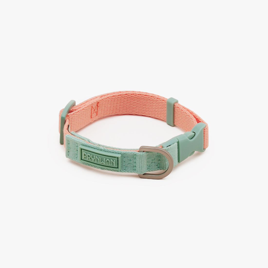 Dog Collar Two Tone | ปลอกคอ สัตว์เลี้ยง สีส้ม-มิ้นต์