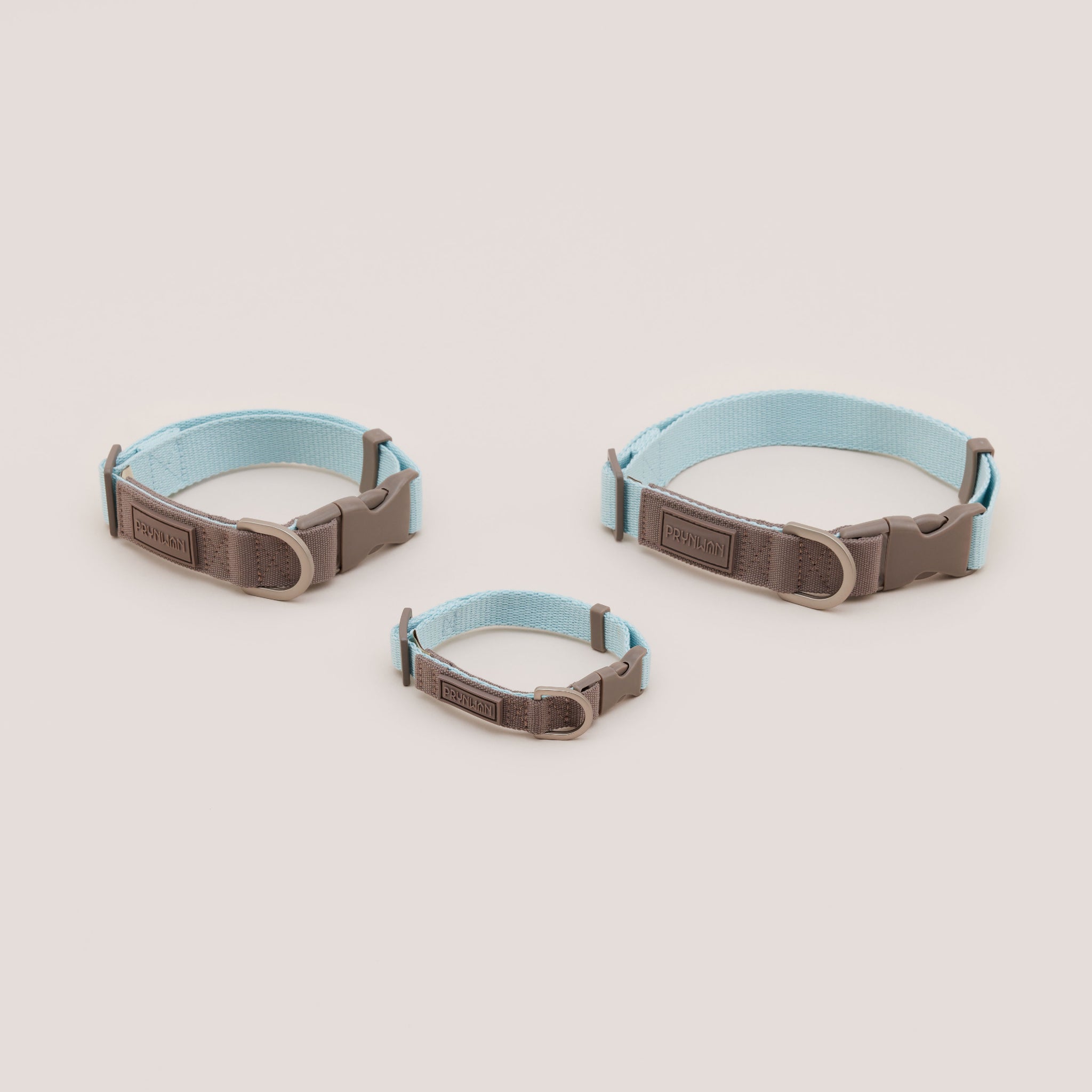 Dog Collar Two Tone | ปลอกคอ สัตว์เลี้ยง สีฟ้า-เทา