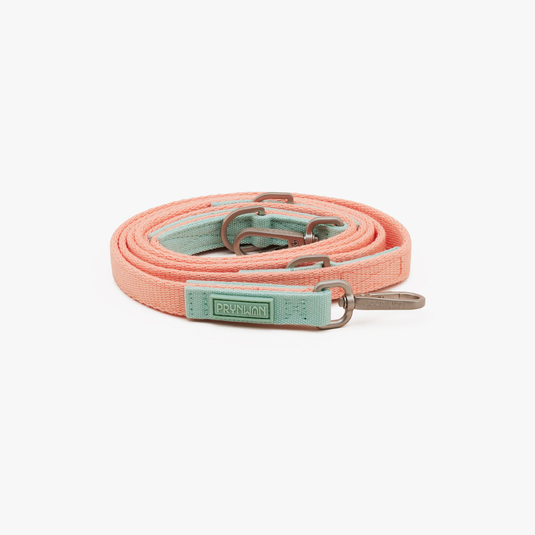 Dog Leash Two Tone | สายจูง สัตว์เลี้ยง สีส้ม-มิ้นต์