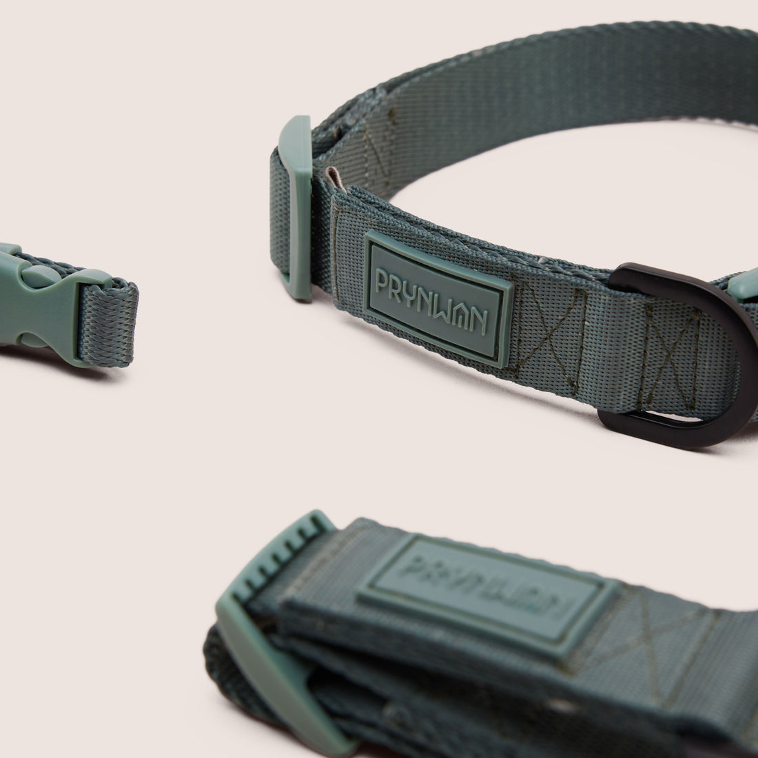 Dog Collar - VERDE | ปลอกคอ สัตว์เลี้ยง สีเขียวมะกอก