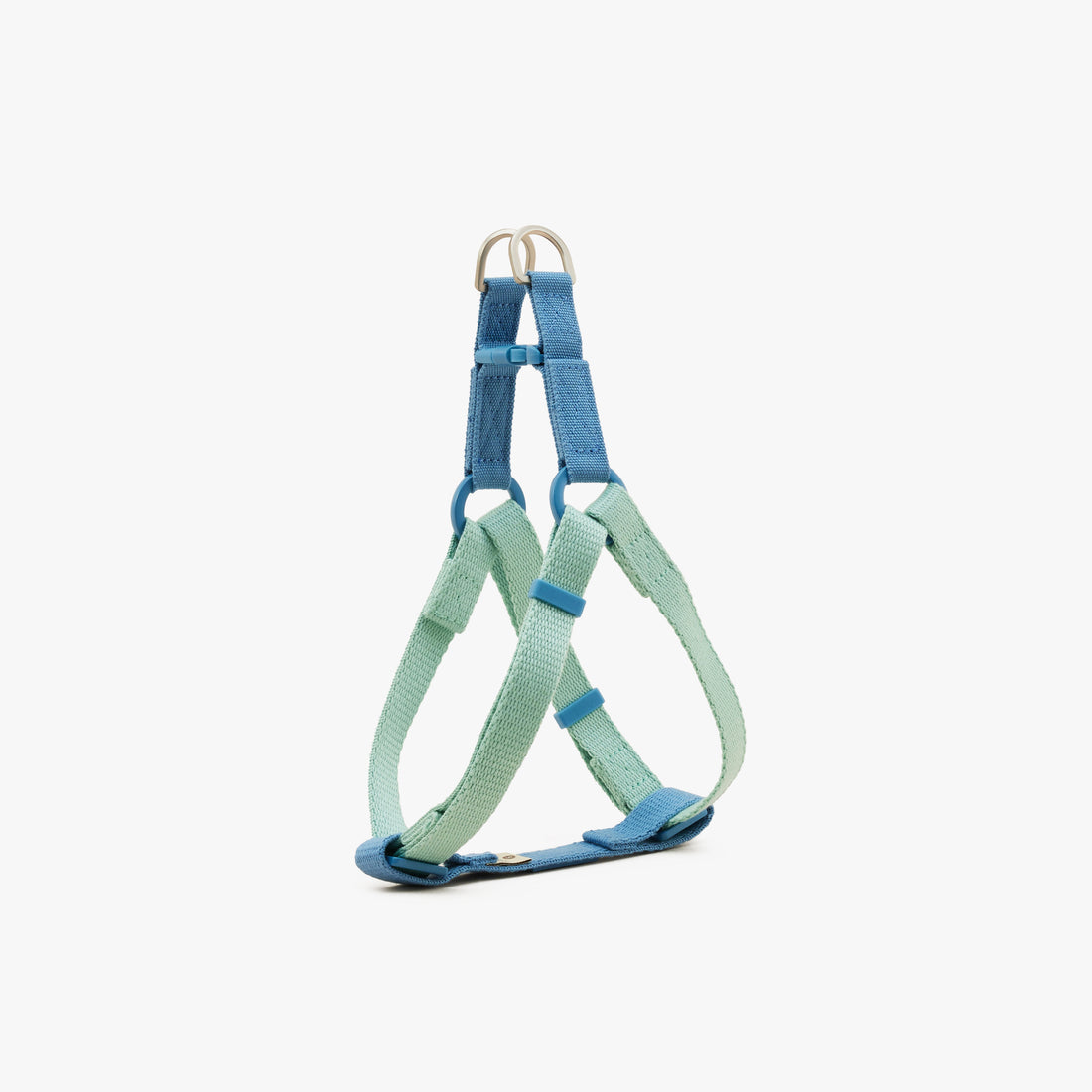 Dog Harness Two Tone | สายรัดหน้าอก สัตว์เลี้ยง สีมิ้นต์-น้ำเงิน