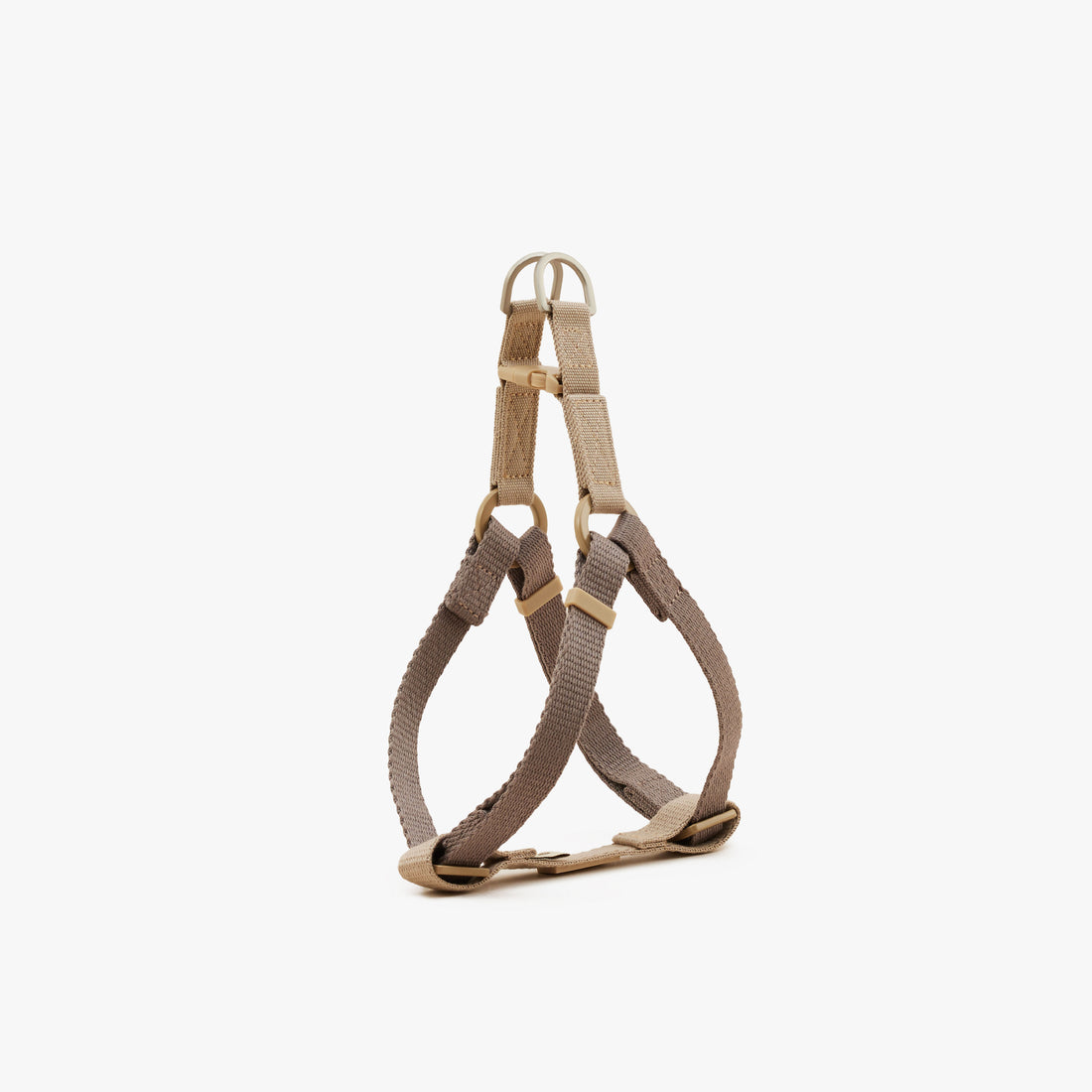 Dog Harness Two Tone | สายรัดหน้าอก สัตว์เลี้ยง สีเทา-เบจ