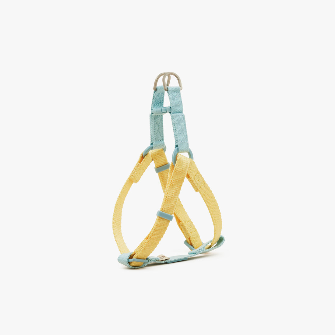 Dog Harness Two Tone | สายรัดหน้าอก สัตว์เลี้ยง สีเหลือง-ฟ้า