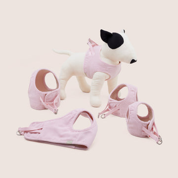 Dog Harness Vest - ROSA | สายรัดหน้าอกสุนัข แบบเต็มตัว สีชมพู